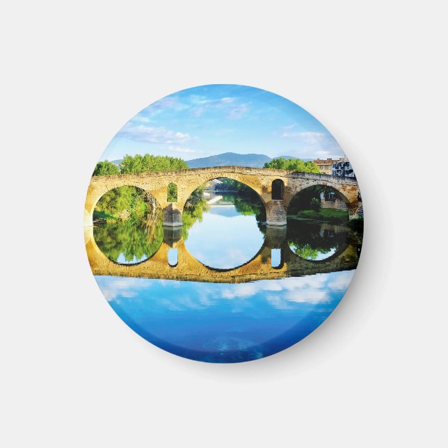 Puente La Reina Magnet (Framsidan)