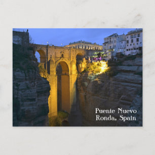 Puente Nuevo Ronda Postcard Vykort