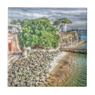 Puerta de San Juan (den gammala tillträdesdörren Kakelplatta