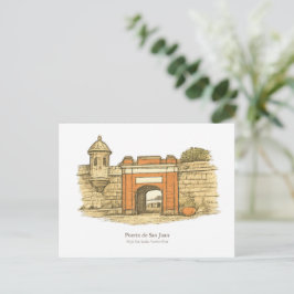 Puerta de San Juan – Gamla Stadens Port Vykort