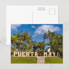 Puerta Maya Paradise Vykort