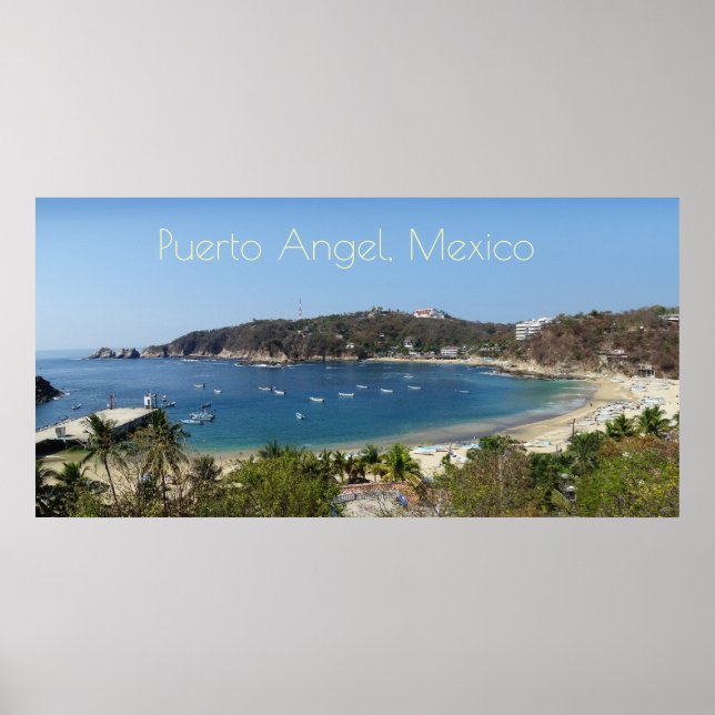 Puerto Angel, Mexiko Poster (Framsidan)