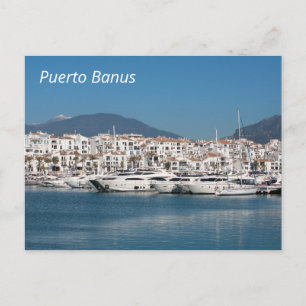Puerto Banus Marina Vykort