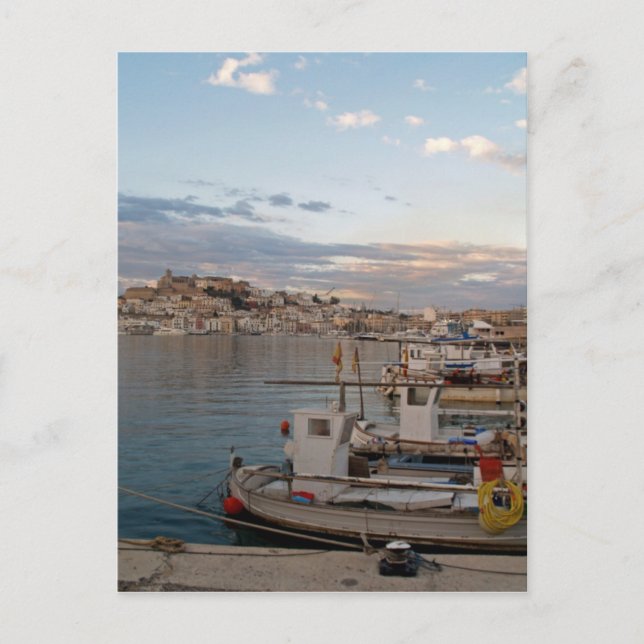Puerto de Ibiza Vykort (Framsida)