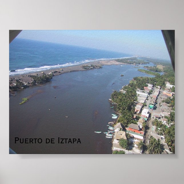Puerto de Iztapa Poster (Framsidan)