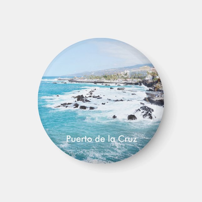 Puerto de la Cruz magnet (Framsidan)