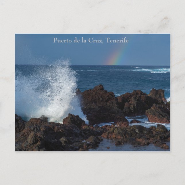 Puerto de la Cruz, Tenerife, vykort (Framsida)