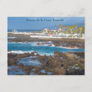 Puerto de la Cruz, Tenerife, vykort
