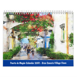 Puerto de Mogán Calendar 2026 – Gran Canaria Villa Kalender