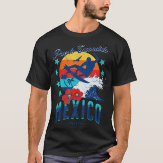 Puerto Escondido Oaxaca Mexico Big Wave Surfing Su T Shirt