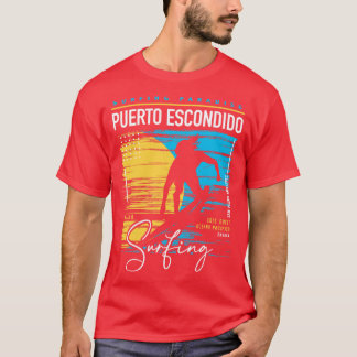 Puerto Eskonditiondo Vintage Surfing Surfers Parad T Shirt