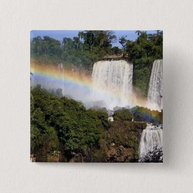 Puerto Iguazu, Argentina. Det hisnande Knapp (Framsida)