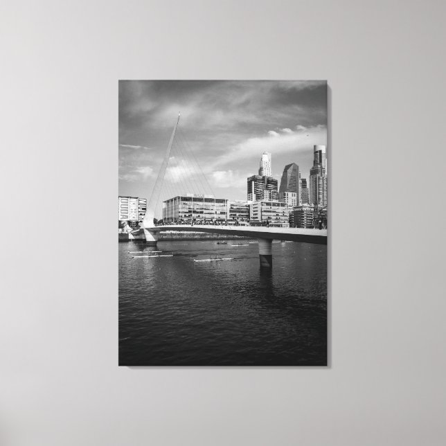 Puerto Madero-Buenos Aires (Argentina) Canvastryck (Framsida)