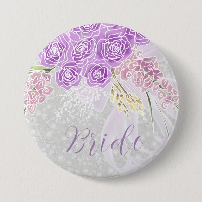 Puerto Madero genomskinlig slinga och brudknapp me Knapp (Framsida)