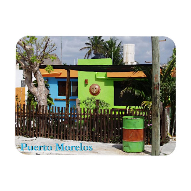 Puerto Morelos Casa Magnet (Horisontell)