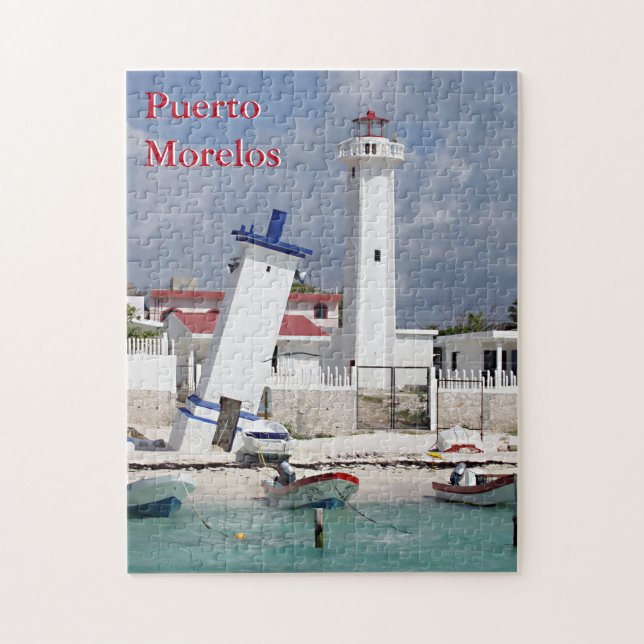 Puerto Morelos fyr Pussel (Vertikal)