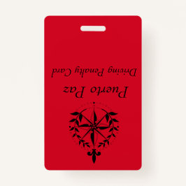 Puerto Paz - Körkort (rött)