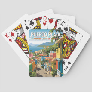 Puerto Plata Dominikanska republiken Travel Art Vi Casinokort
