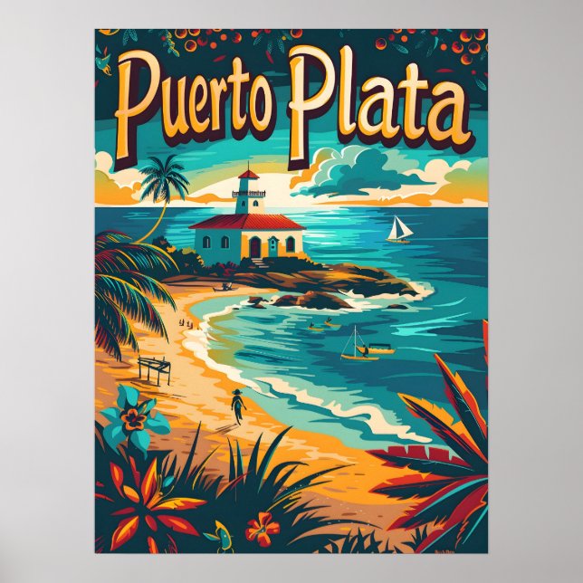Puerto Plata Paradise Poster (Framsidan)