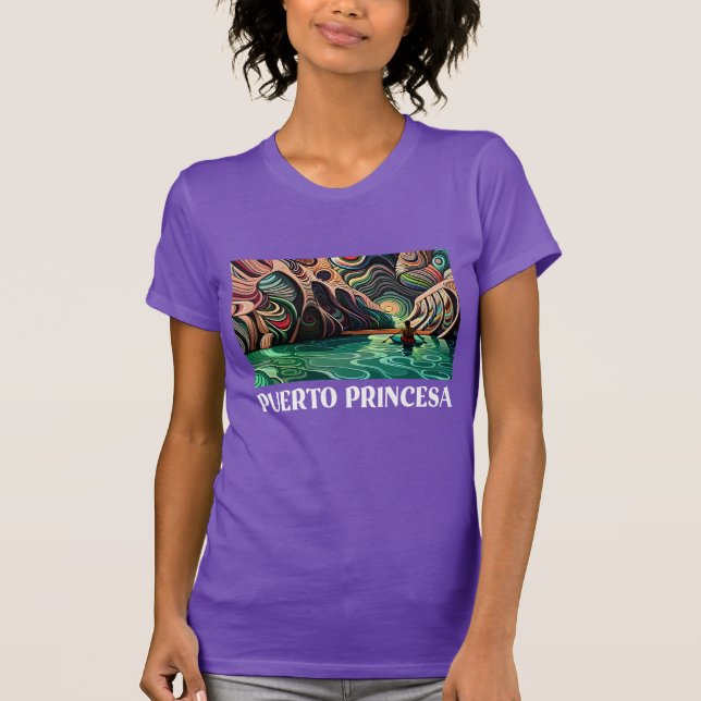 Puerto Princesa, Palawan, Filippinska turister T Shirt (Framsida)
