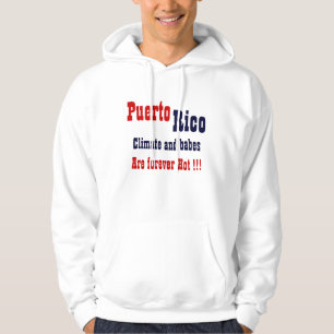 Puerto rican babies sweatshirt med luva