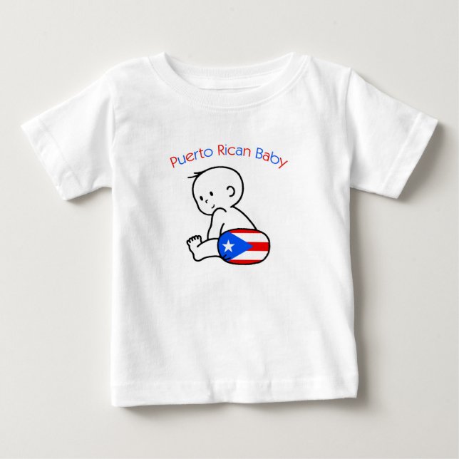 Puerto Rican baby Tröja (Framsida)