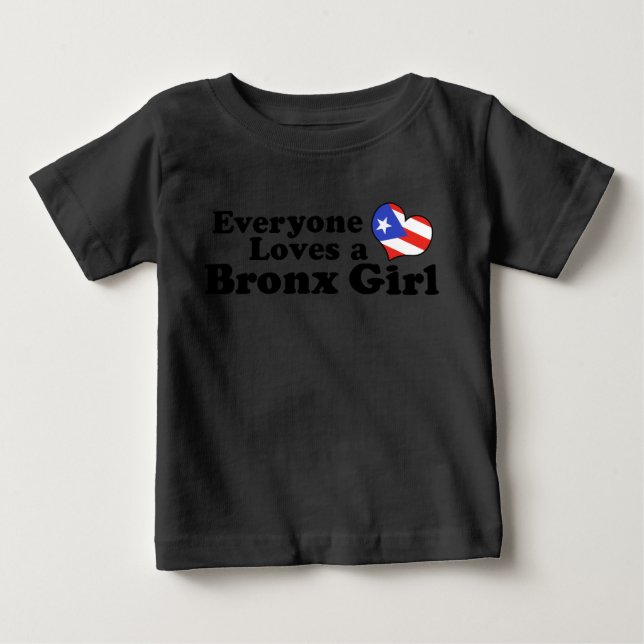 Puerto Rican Bronx Girl Tee (Framsida)