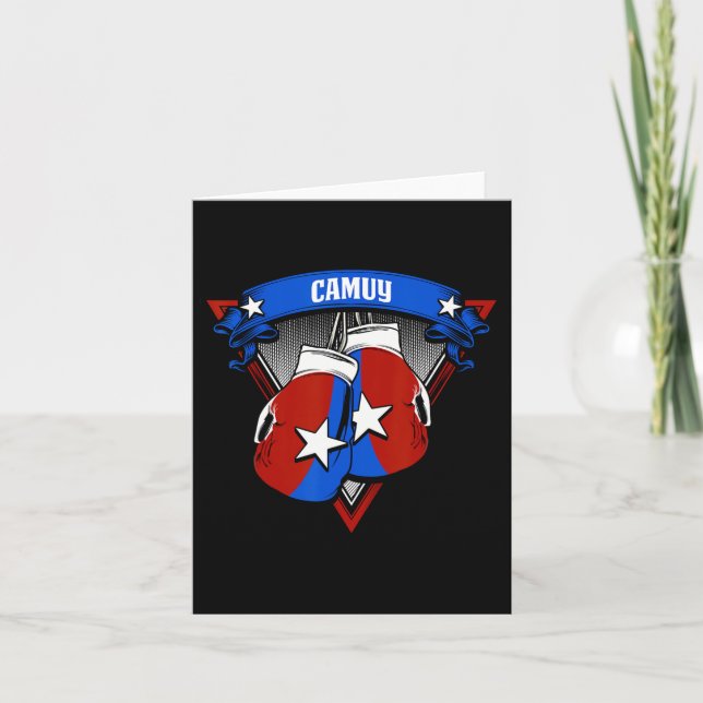 Puerto Rican Camuy Kort (Framsida)