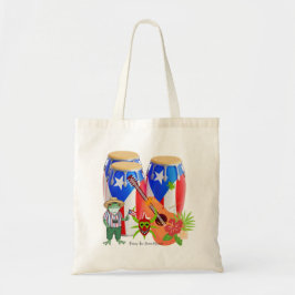 Puerto Rican Cultural Everyday Carry Tote Bag Tygkasse