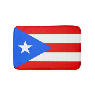Puerto Rican flagga Badrumsmatta