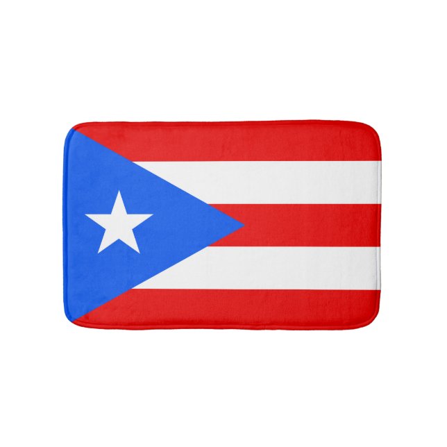 Puerto Rican flagga Badrumsmatta (Framsidan)