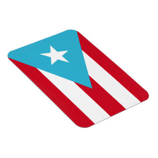 Puerto Rican Flagga Magnet