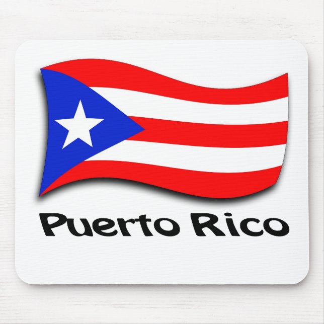 Puerto Rican flagga Musmatta (Framsidan)