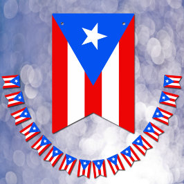 Puerto Rican Flagga & Party PR Banners / Bröllop