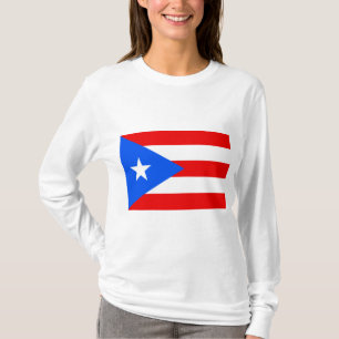 Puerto Rican Flagga (Puerto Rico) T Shirt