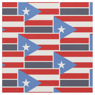 Puerto Rican Flagga Tyg