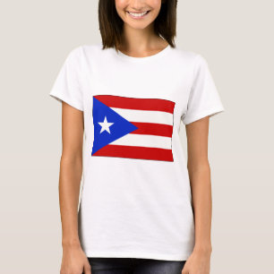 Puerto Rican flaggaT-tröja och gåvor T Shirt