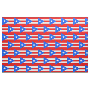 Puerto Rican flaggatyg Tyg