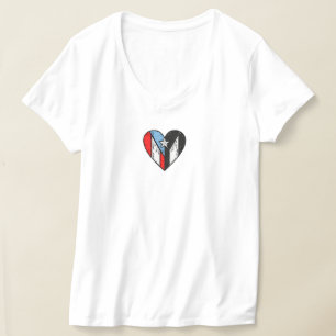 Puerto Rican Flaggor   Boricua Heart, Puerto Rico T Shirt