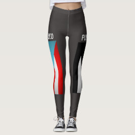 Puerto Rican Flaggor Leggings