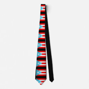 Puerto Rican    FlagsNeck Tie Slips