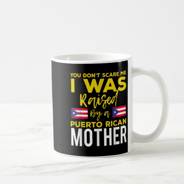 Puerto Rican Joke Quote Puerto Rico Pride  Kaffemugg (Höger)