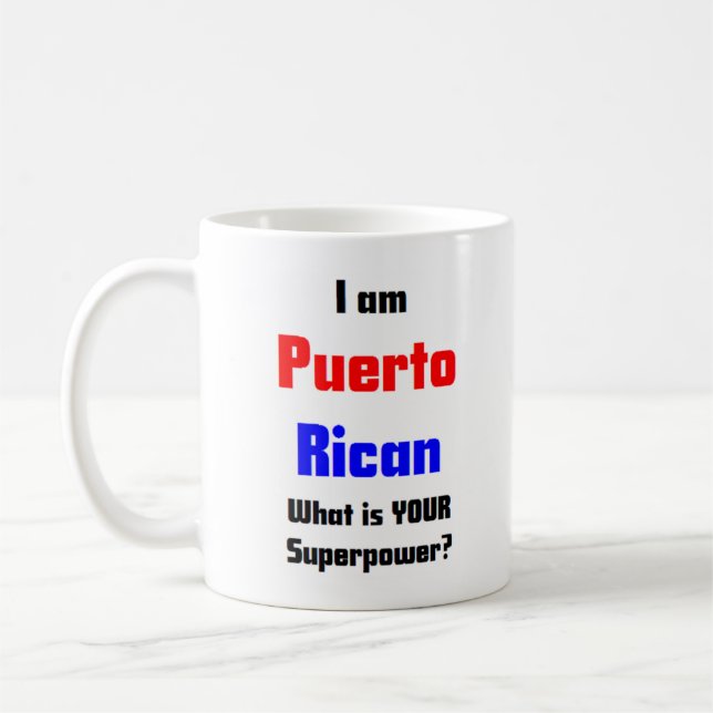 puerto rican kaffemugg (Vänster)