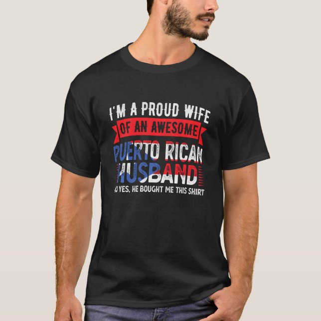 Puerto Rican Make Puerto Rican T Shirt (Framsida)