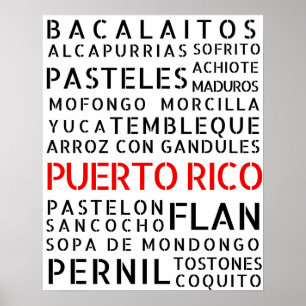 Puerto Rican mat Poster