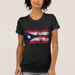 Puerto Rican prideflagga T Shirt