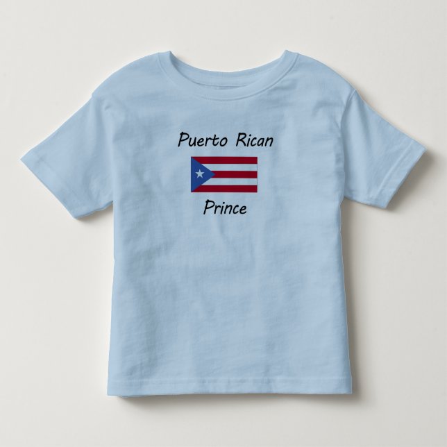 Puerto Rican Prince Tee Shirt (Framsida)