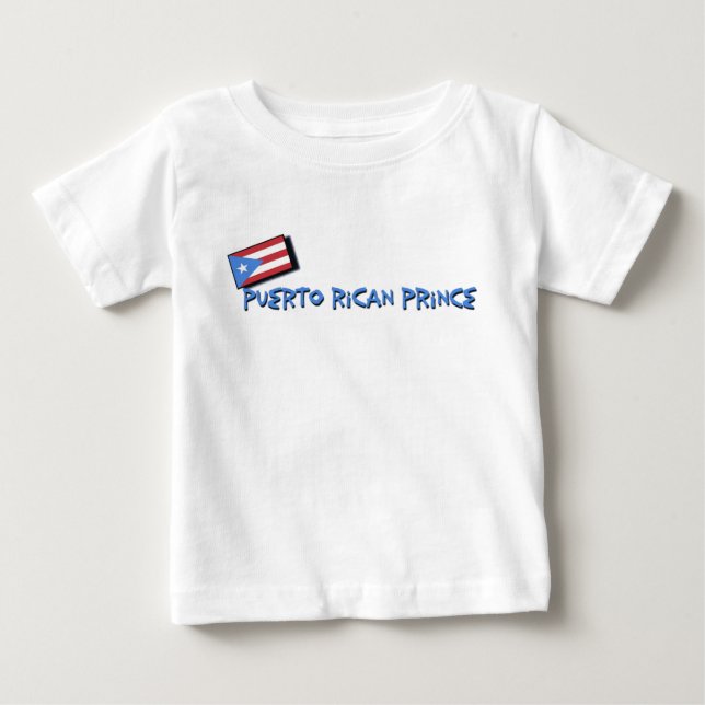 Puerto Rican Prince Tee Shirt (Framsida)
