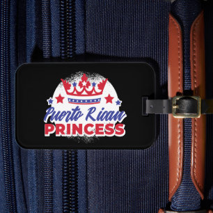 Puerto Rican Princess Cute Boricua Girl Pride Bagagebricka