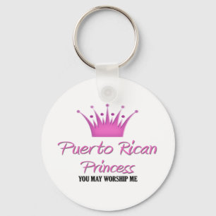 Puerto Rican Princess Nyckelring